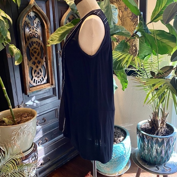 Anthropologie Shimmered Eve Tunic Tank Top - Picture 9 of 15